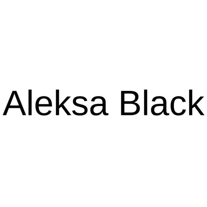 Aleksa Black