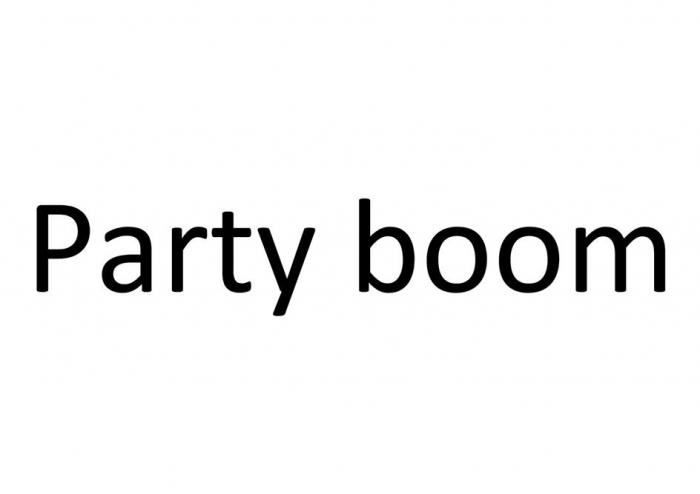 Party boom