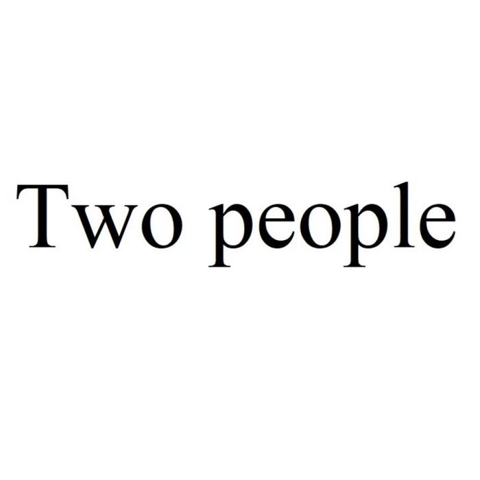 Two people