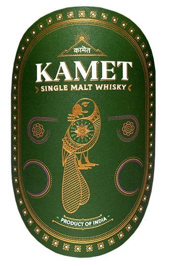 KAMET, product of India, single malt whisky