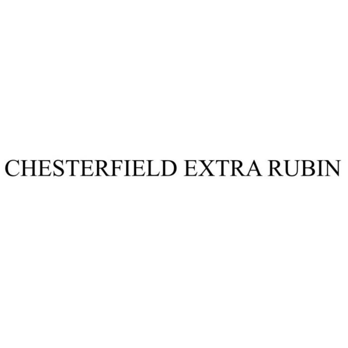 CHESTERFIELD, EXTRA, RUBIN