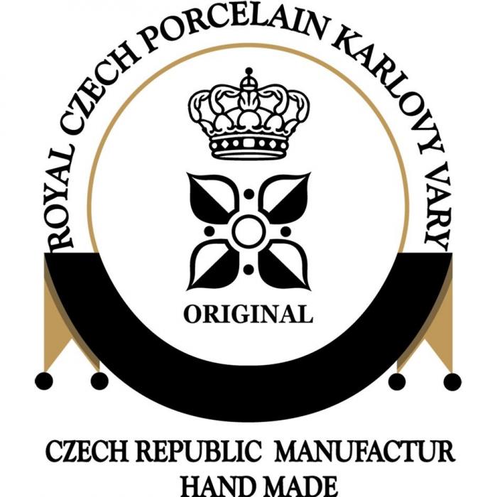 ORIGINAL ROYAL CZECH PORCELAIN KARLOVY VARY CZECH REPUBLIC MANUFACTUR HAND MADE