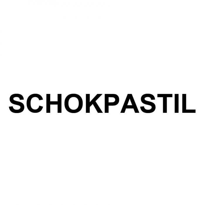 SCHOKPASTIL