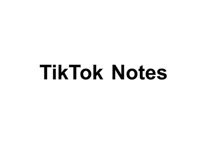 TikTok Notes