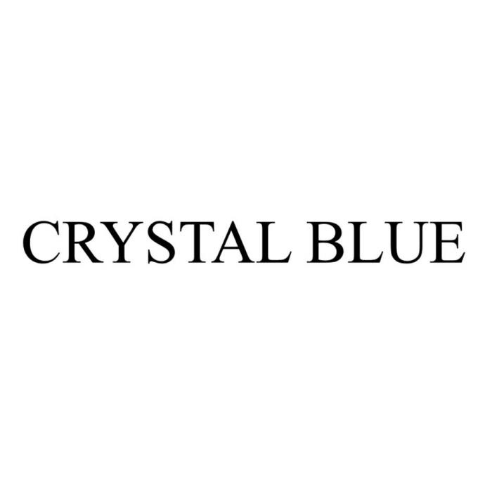 CRYSTAL BLUE