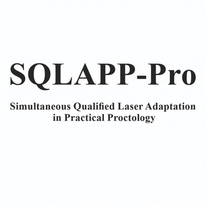 SQLAPP-Pro Simultaneous Qualified Laser Adaptation in Practical Proctology