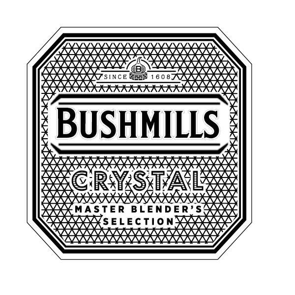 since 1608 BUSHMILLS CRYSTAL MASTER BLENDER'S SELECTION