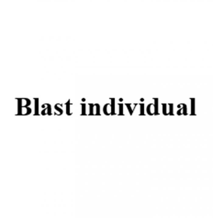 Blast individual