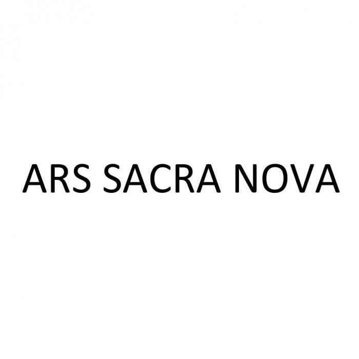 ARS SACRA NOVA