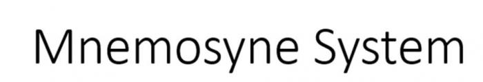 Mnemosyne System