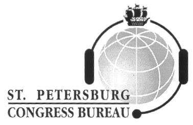 ST PETERSBURG ST PETERSBURG CONGRESS BUREAU