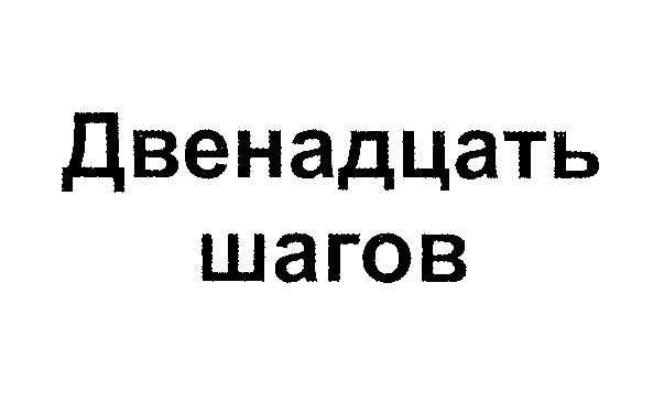 ДВЕНАДЦАТЬ ШАГОВ