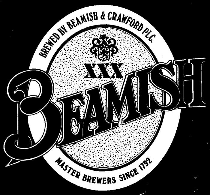 1792 MASTER XXX BEAMISH BREWED BY & CRAWFORD PLC