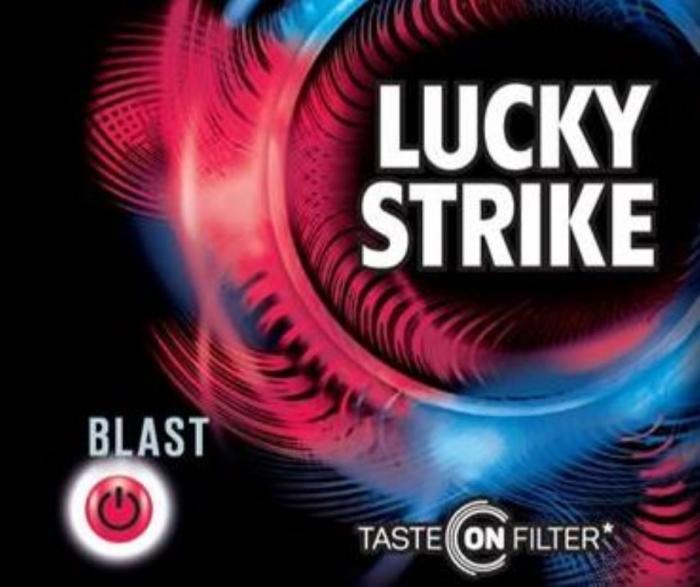 LUCKY STRIKE BLAST TASTE ON FILTER
