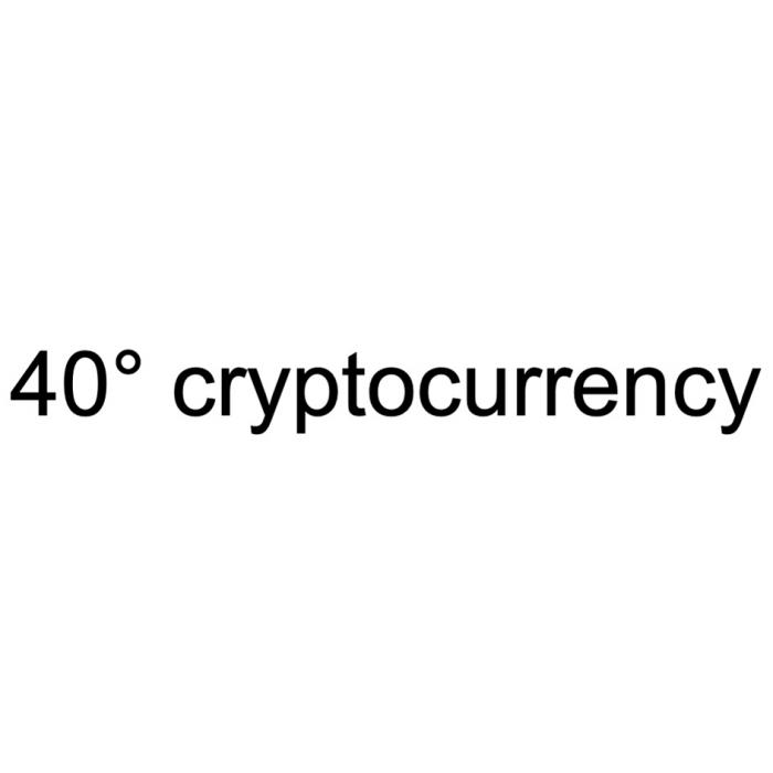 40 CRYPTOCURRENCY