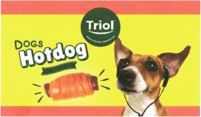 TRIOL DOGS HOTDOG ЖЕВАТЕЛЬНЫЕ ЛАКОМСТВА