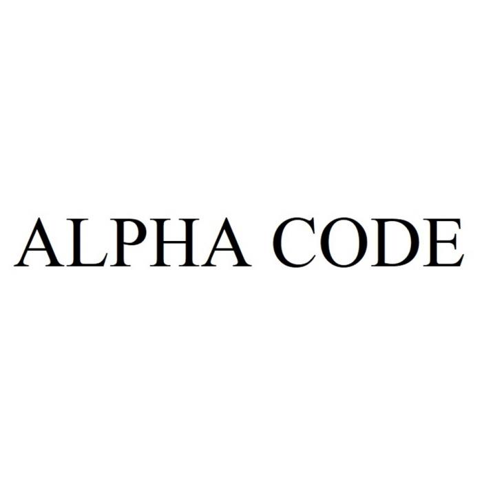 ALPHA CODE