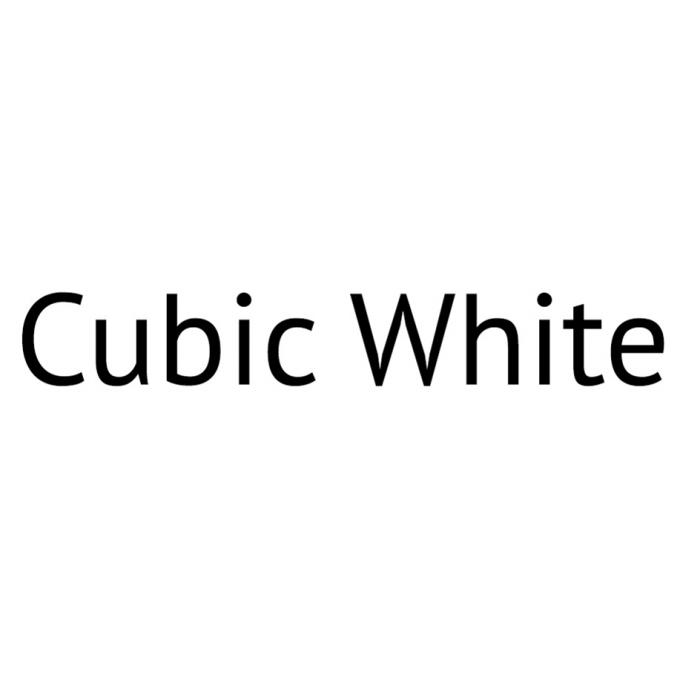 CUBIC WHITE