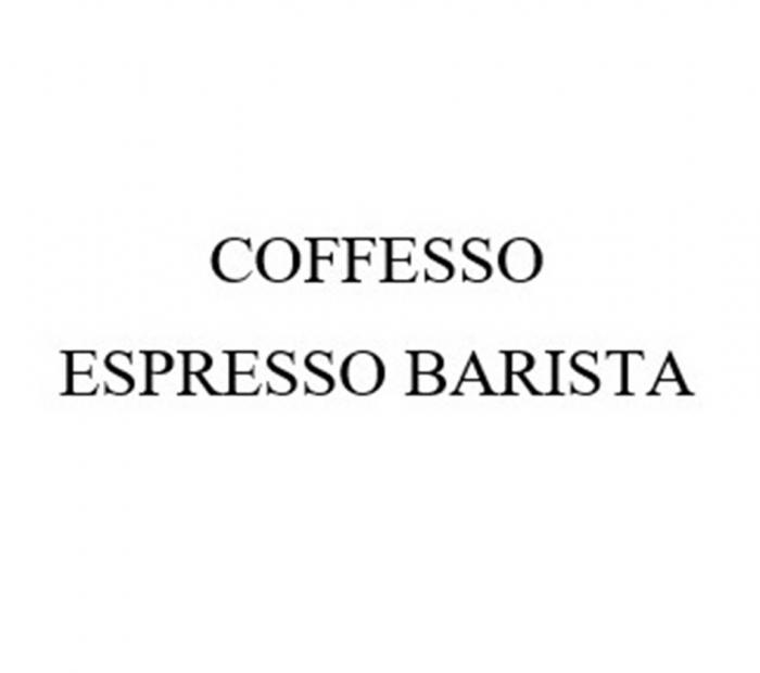 COFFESSO ESPRESSO BARISTA