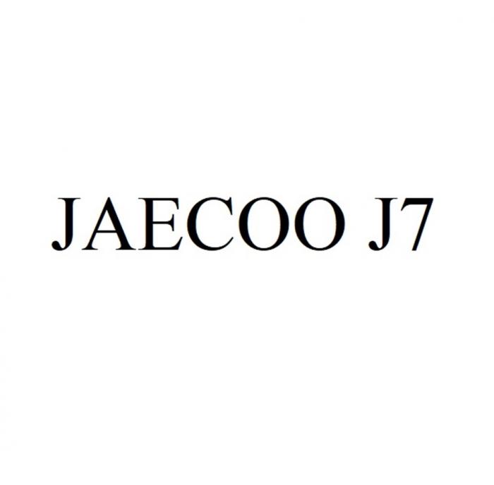 JAECOO J7