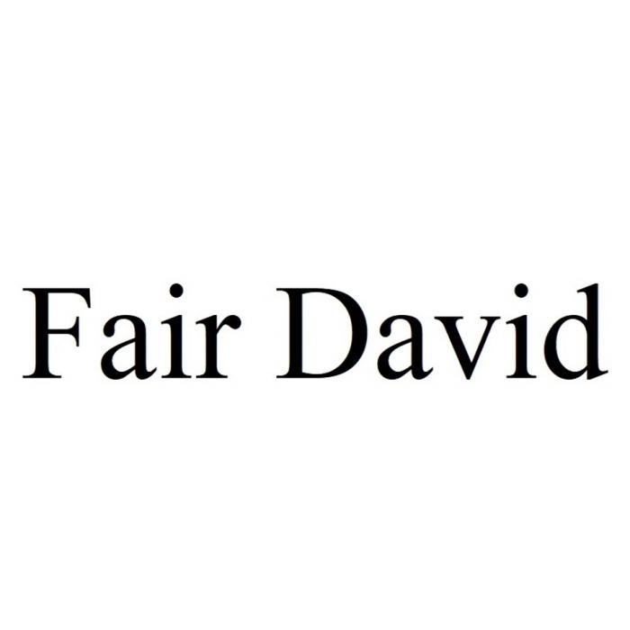 FAIR DAVID