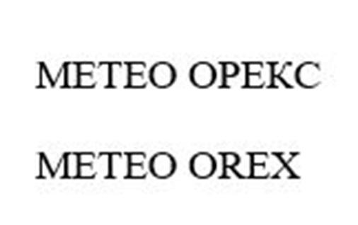 МЕТЕО ОРЕКС METEO OREX