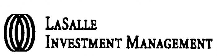 LASALLE INVESTMENT MANAGEMENT LA SALLE