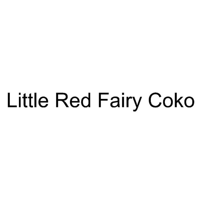 LITTLE RED FAIRY COKO