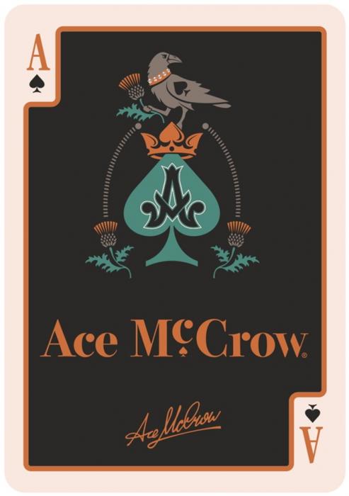 ACE MCCROW DISTILLED IN SCOTLAND EST 18 87