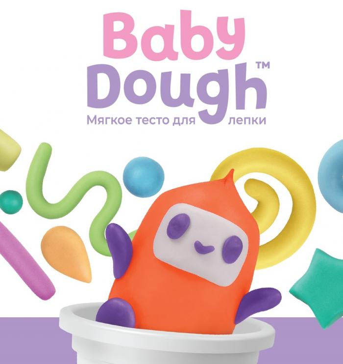 BABY DOUGH МЯГКОЕ ТЕСТО ДЛЯ ЛЕПКИ