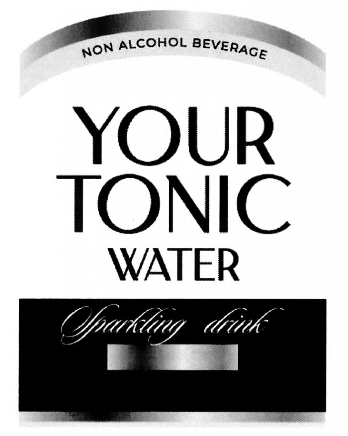 YOUR TONIC WATER NON ALCOHOL BEVERAGE SPARKLING DRINK