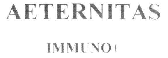 AETERNITAS IMMUNO +