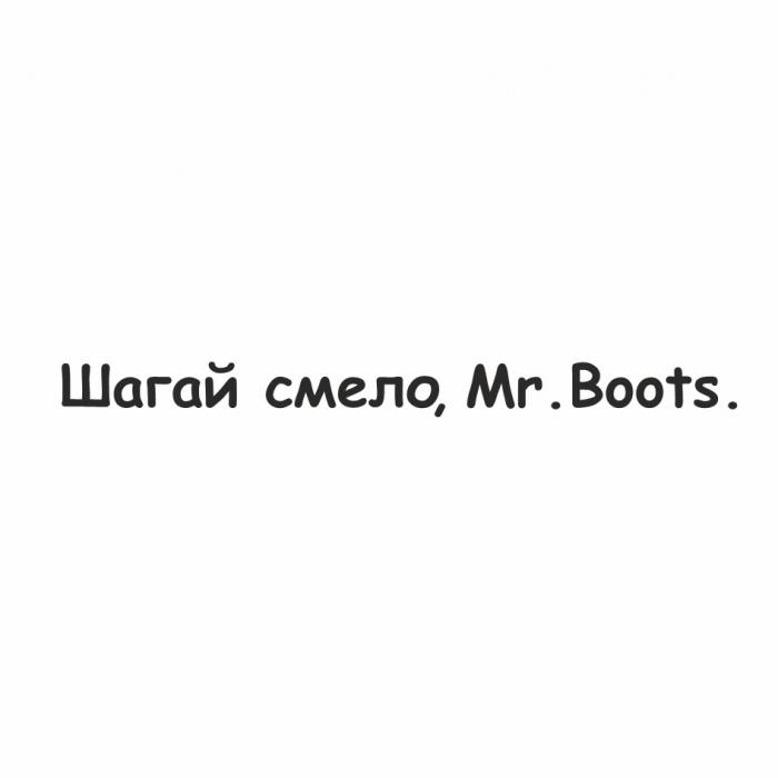 ШАГАЙ СМЕЛО MR. BOOTS