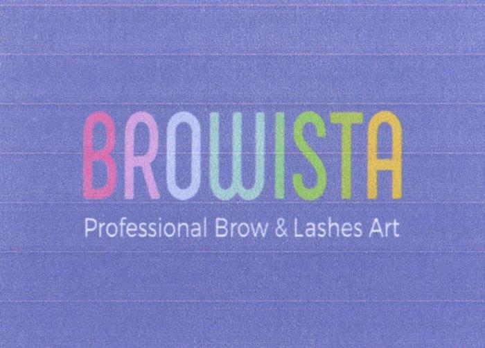 BROWISTA PROFESSIONAL BROW & LUSHES ART