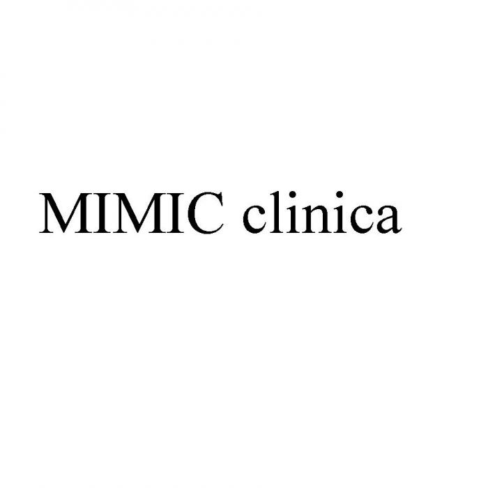 MIMIC clinica