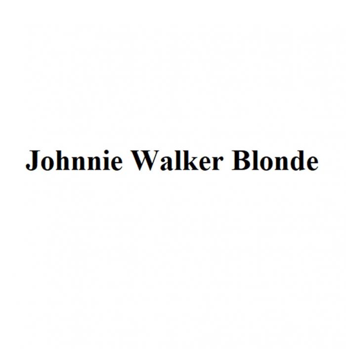 JOHNNIE WALKER BLONDE