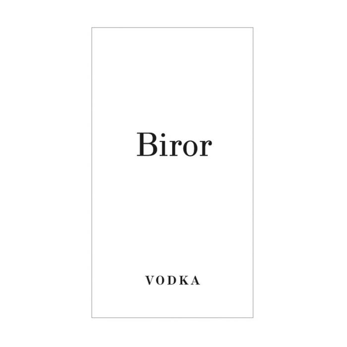 BIROR VODKA