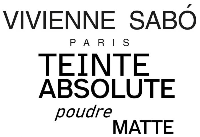 VIVIENNE SABO PARIS TEINTE ABSOLUTE POUDRE MATTE