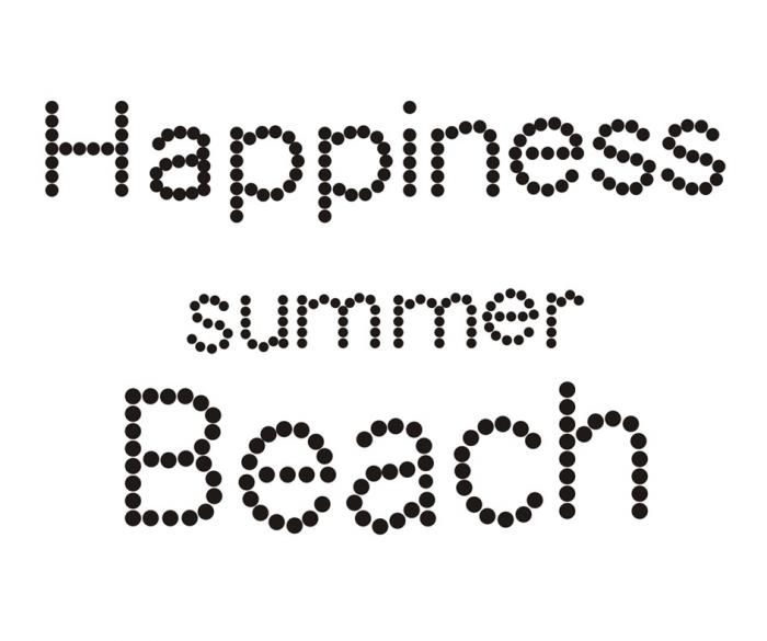 Happiness summer Beach