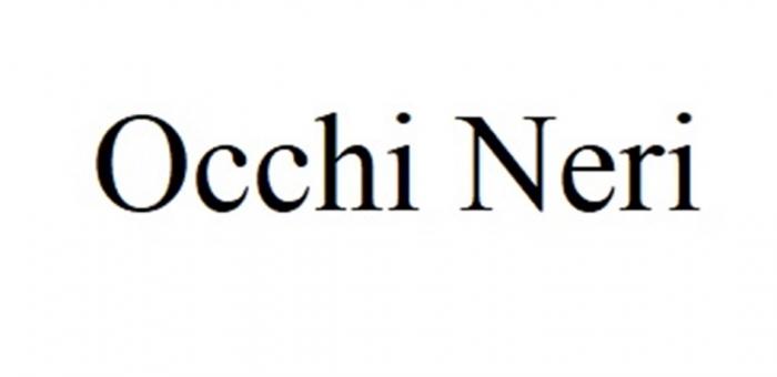 OCCHI NERI