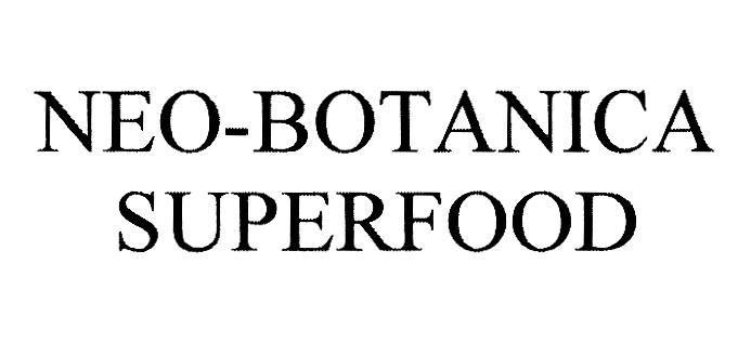 NEO-BOTANICA SUPERFOOD