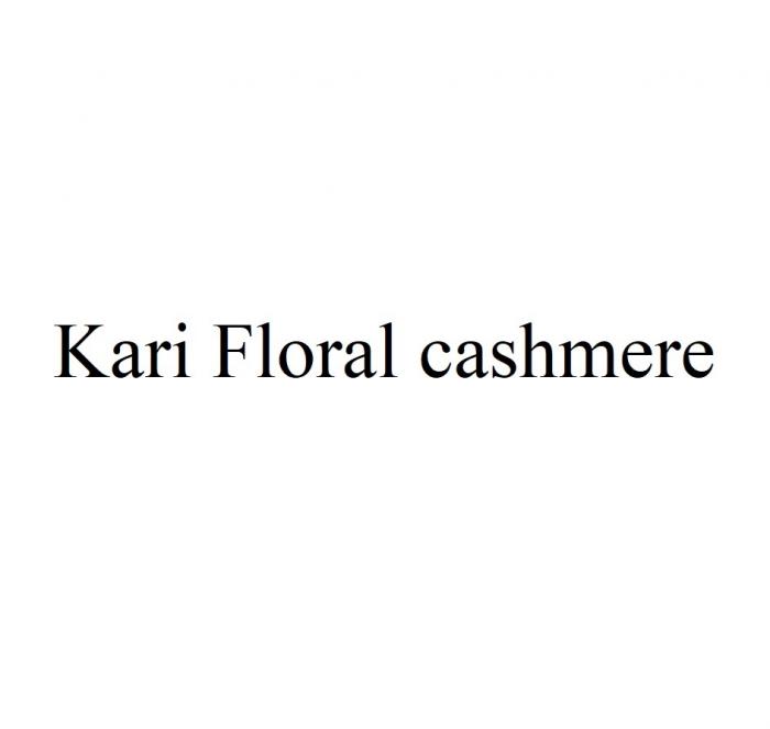 KARI FLORAL CASHMERE