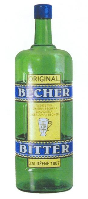 ORIGINAL BECHER BITTER ZALOZENE 1807 18 07 4 JB J B