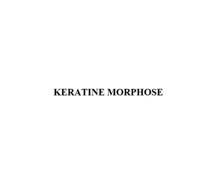 KERATINE MORPHOSE