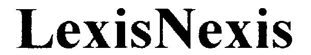 LEXISNEXIS LEXIS NEXIS