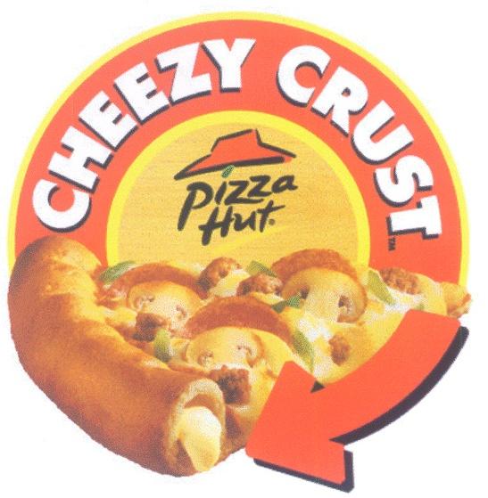 CHEEZY CRUST PIZZA HUT