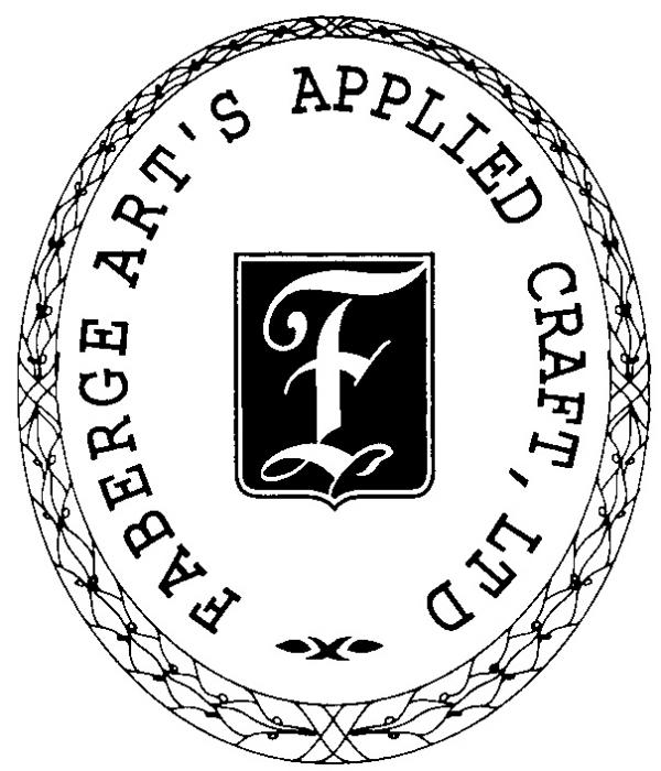 FABERGE ARTS ART APPLIED CRAFT LTD F