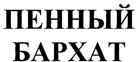 ПЕННЫЙ БАРХАТ