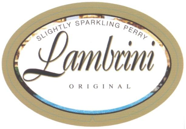 LAMBRINI SLIGHTLY SPARKLING PERRY ORIGINAL