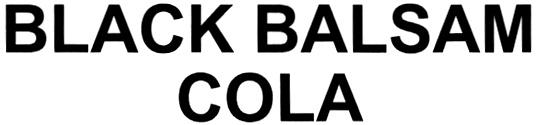 BLACK BALSAM COLA